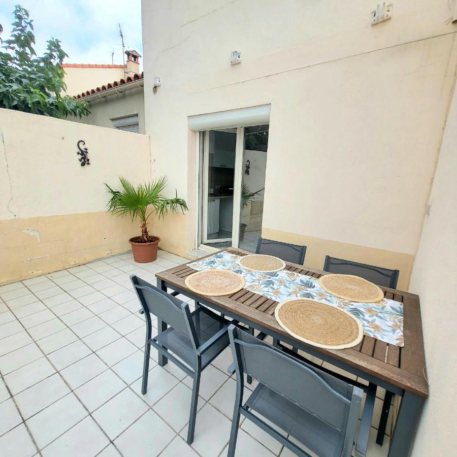 Bel Appartement Avec Jardin De 30M2 , Climatise Avec Parking Et Arrivee Autonome Cabestany المظهر الخارجي الصورة